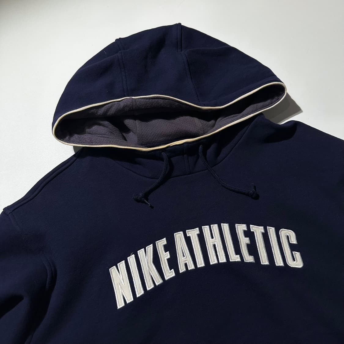 나이키 90‘s 애슬레틱 아치로고 후드 네이비 상품이미지3