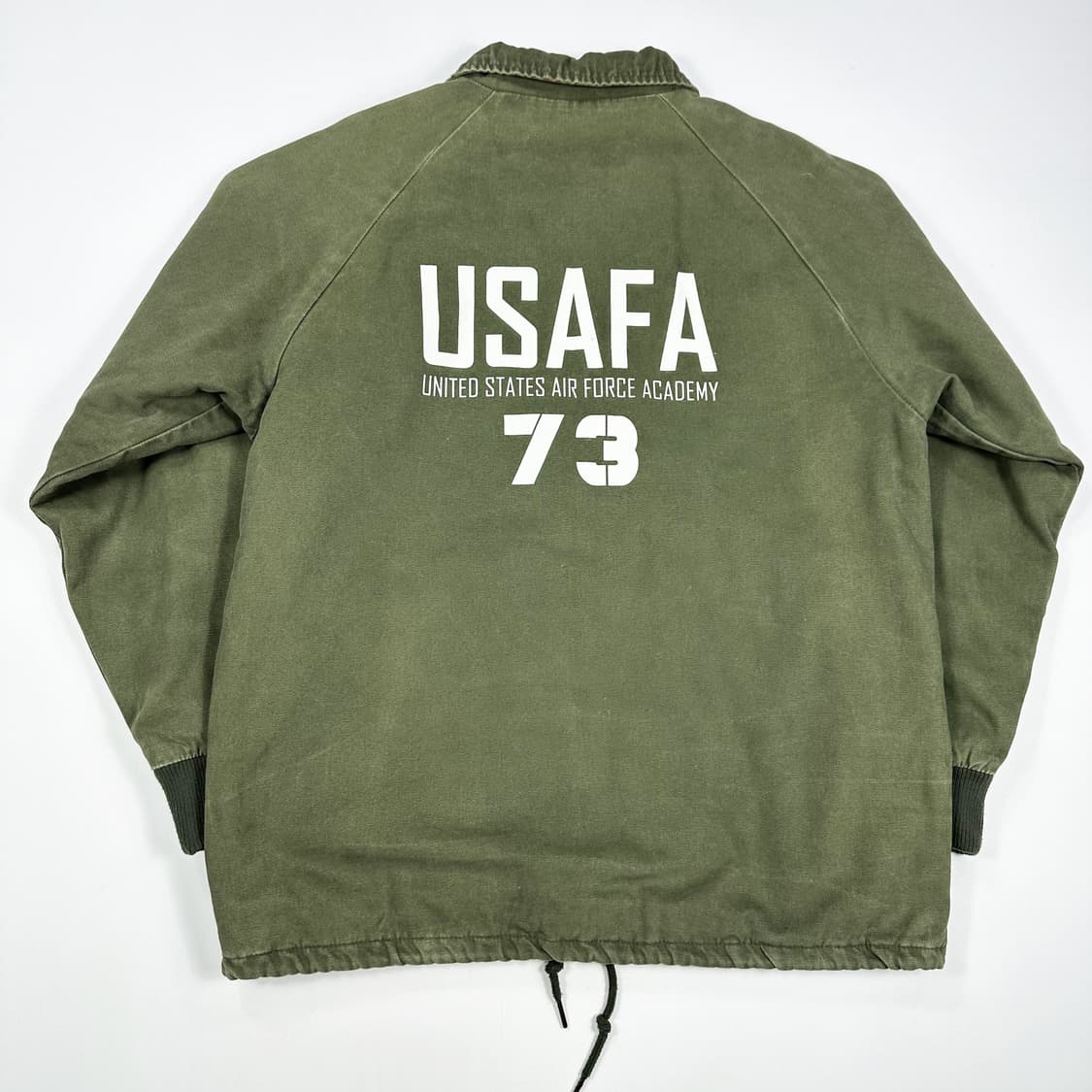 VTG 빈티지 USAFA 백로고 카키 자켓 (M) 상품이미지3