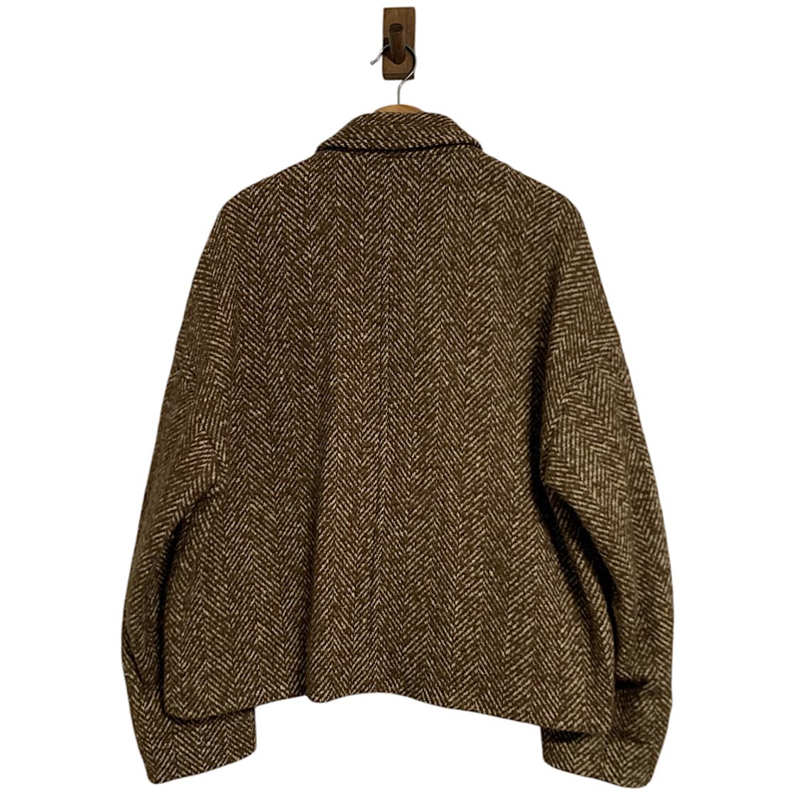 오라리 알파카 헤링본 트위드 블루종 002 상품이미지6