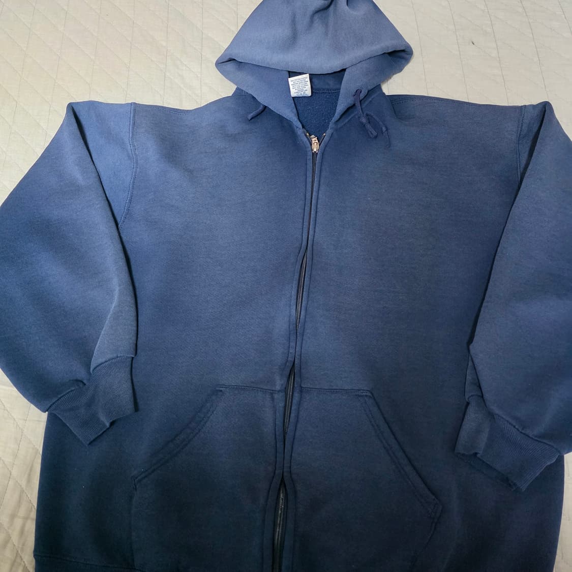 [XL] 러셀 애슬레틱 후드집업 네이비 파인 페이드 VER.24 상품이미지2