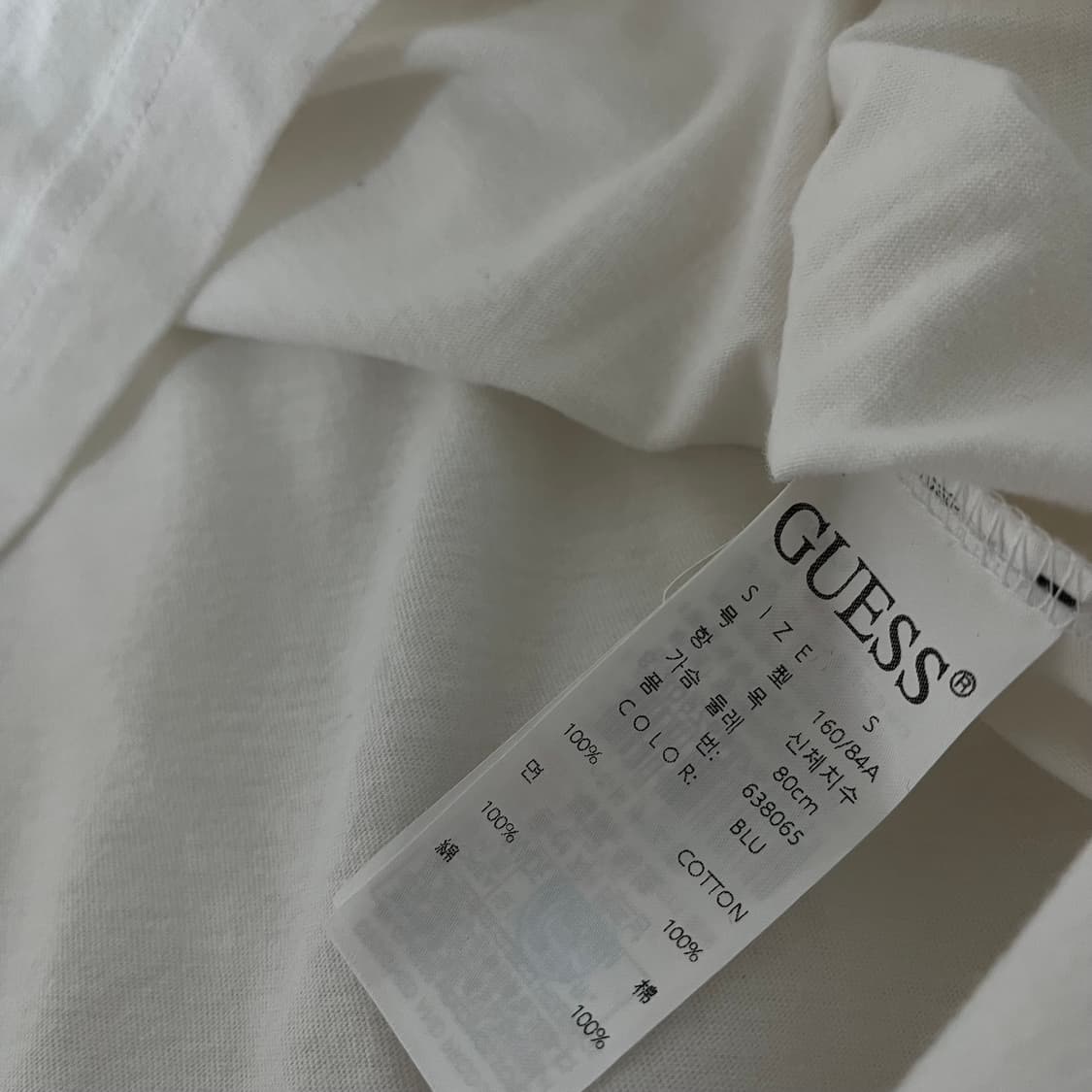 게스 레터링 빅로고 반팔티 S/90 상품이미지8