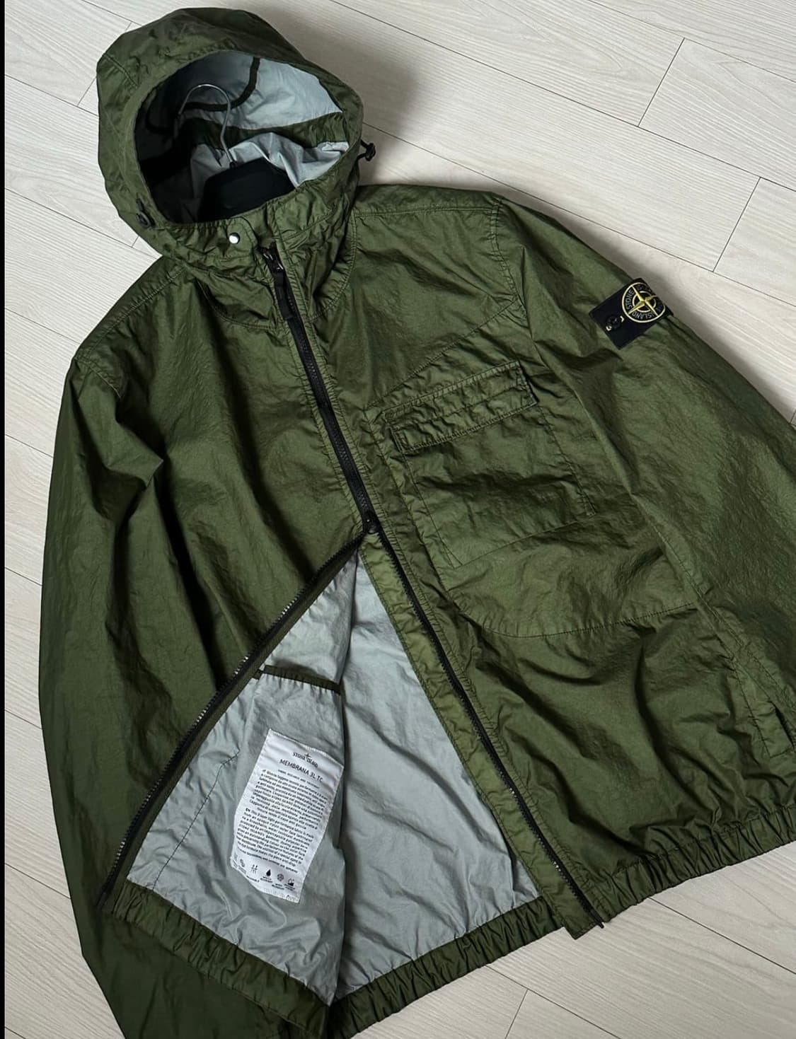 스톤아일랜드 멤브라나 3L tc 자켓 22ss XL(105-110) 상품이미지3
