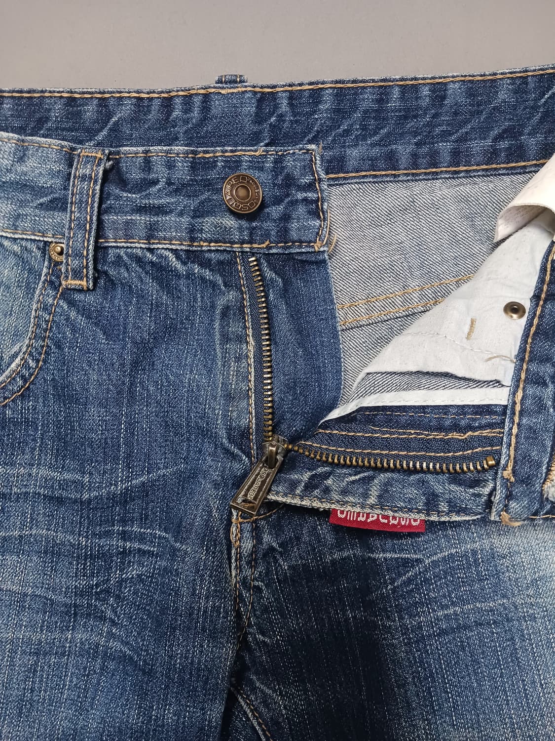 [32] 디스퀘어드2 야구진2 스트레이트진 청바지 상품이미지7