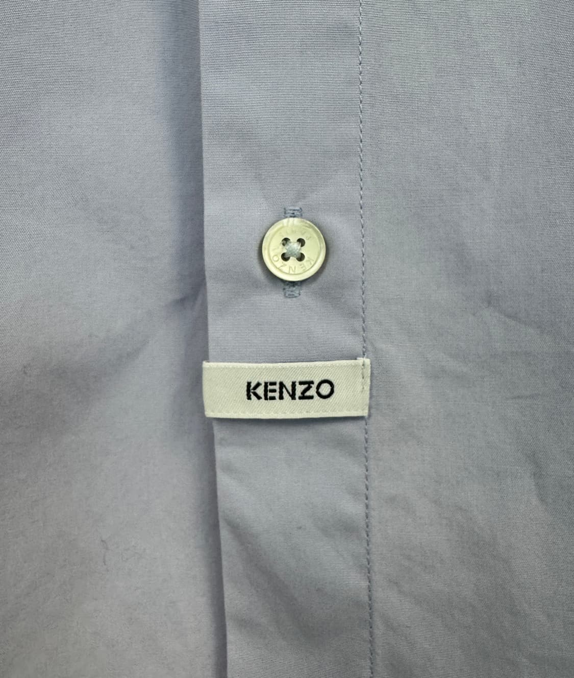 KENZO 겐조 라이트 퍼플 백프린팅 셔츠 M 상품이미지5