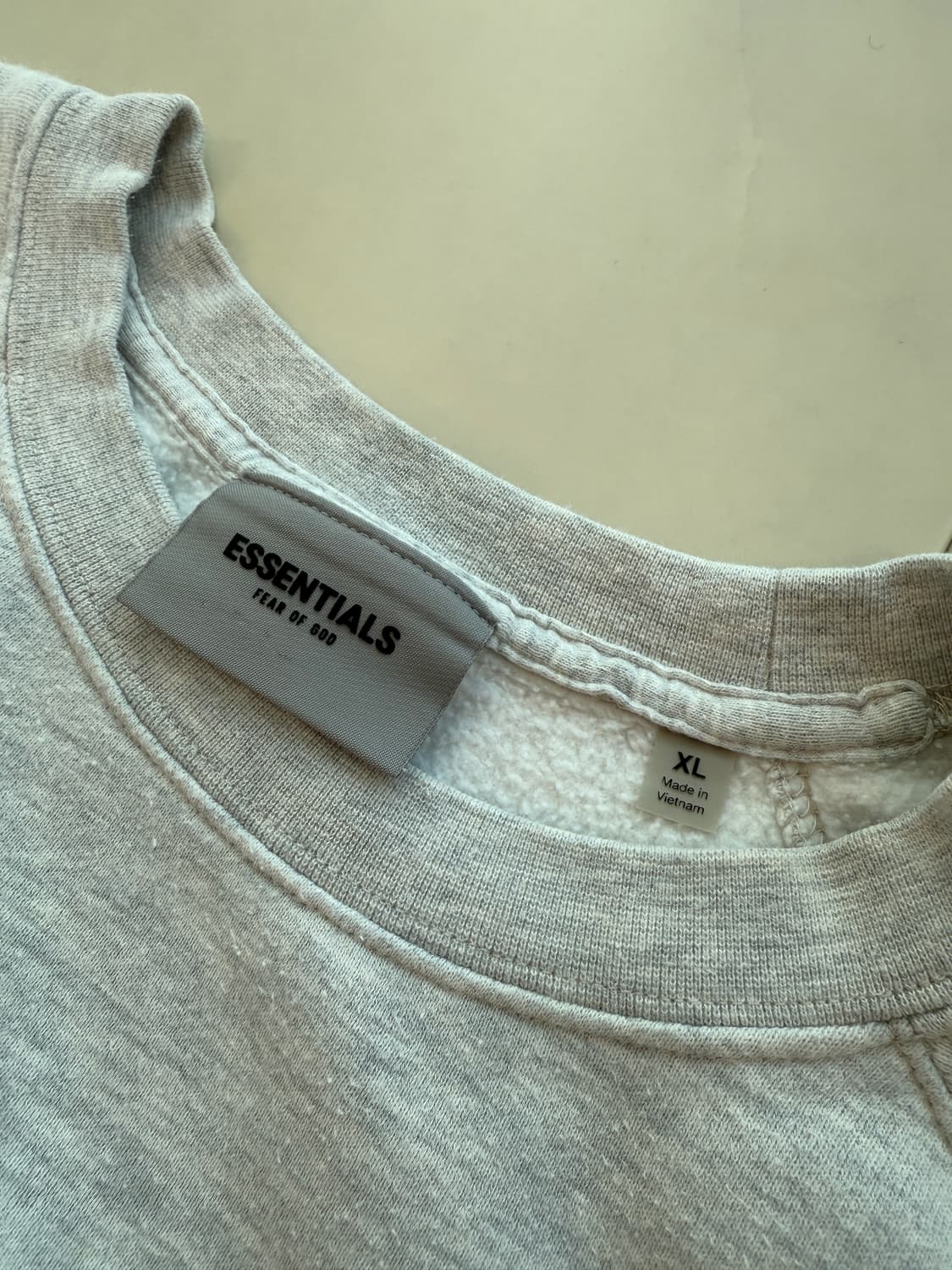 피오갓 에센셜 오트밀 트레이닝 셋업 상의XL/하의L 상품이미지3