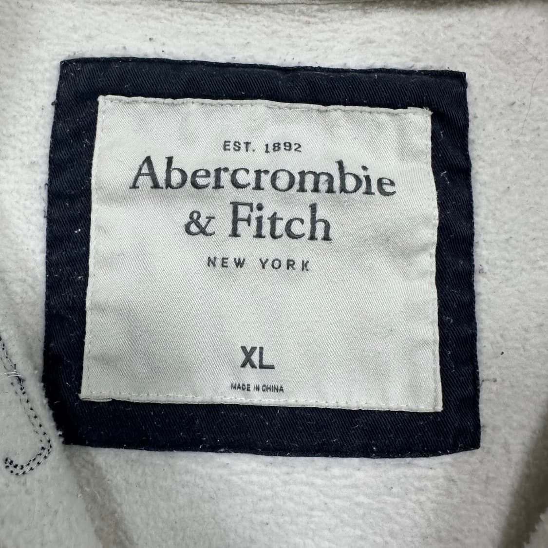 ✨ (바배) 아베크롬비 Y2K 화이트 후드 집업  상품이미지3