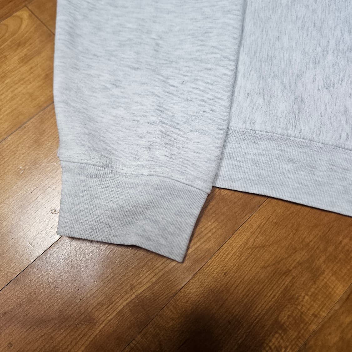 스투시 베이직 후드 애쉬 헤더 L 상품이미지3