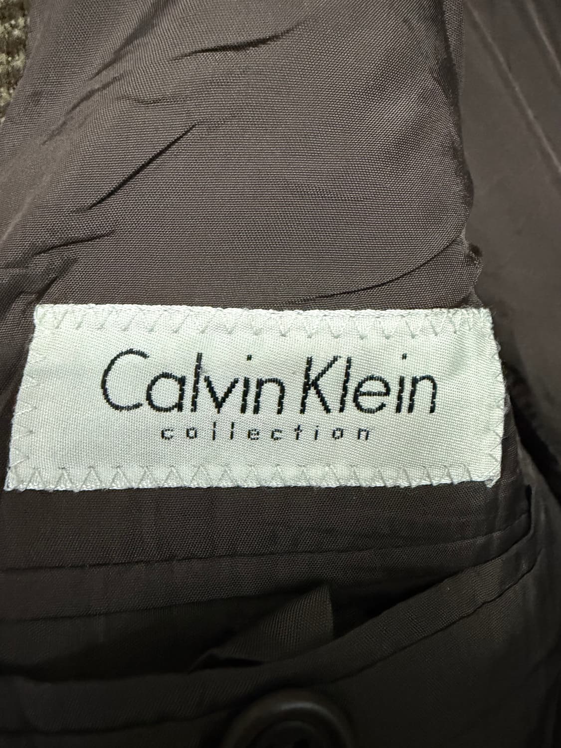 캘빈클라인 브라운 코듀로이 블레이저 자켓 상품이미지3