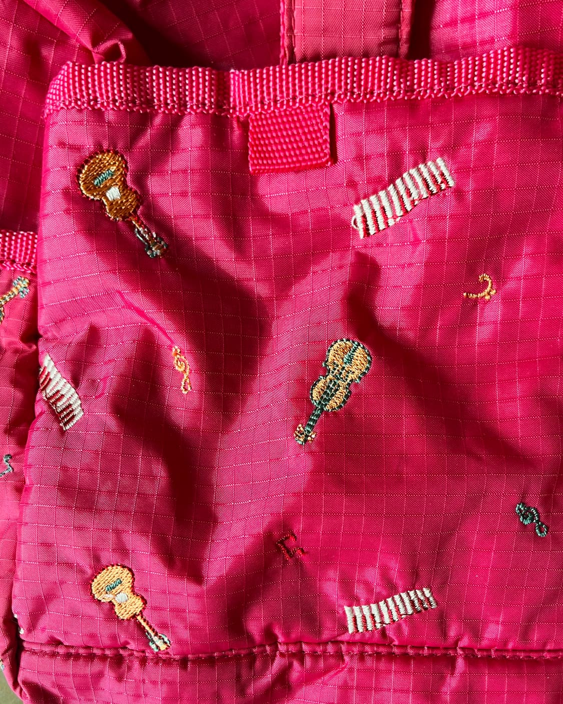 Jpn Vintage Music Embroidery 2-Way Bag 상품이미지4