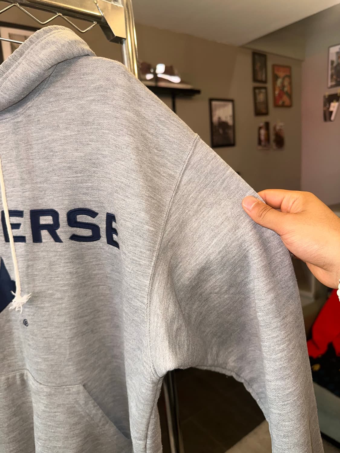 90‘s Converse big logo hood sweatshirt  상품이미지8