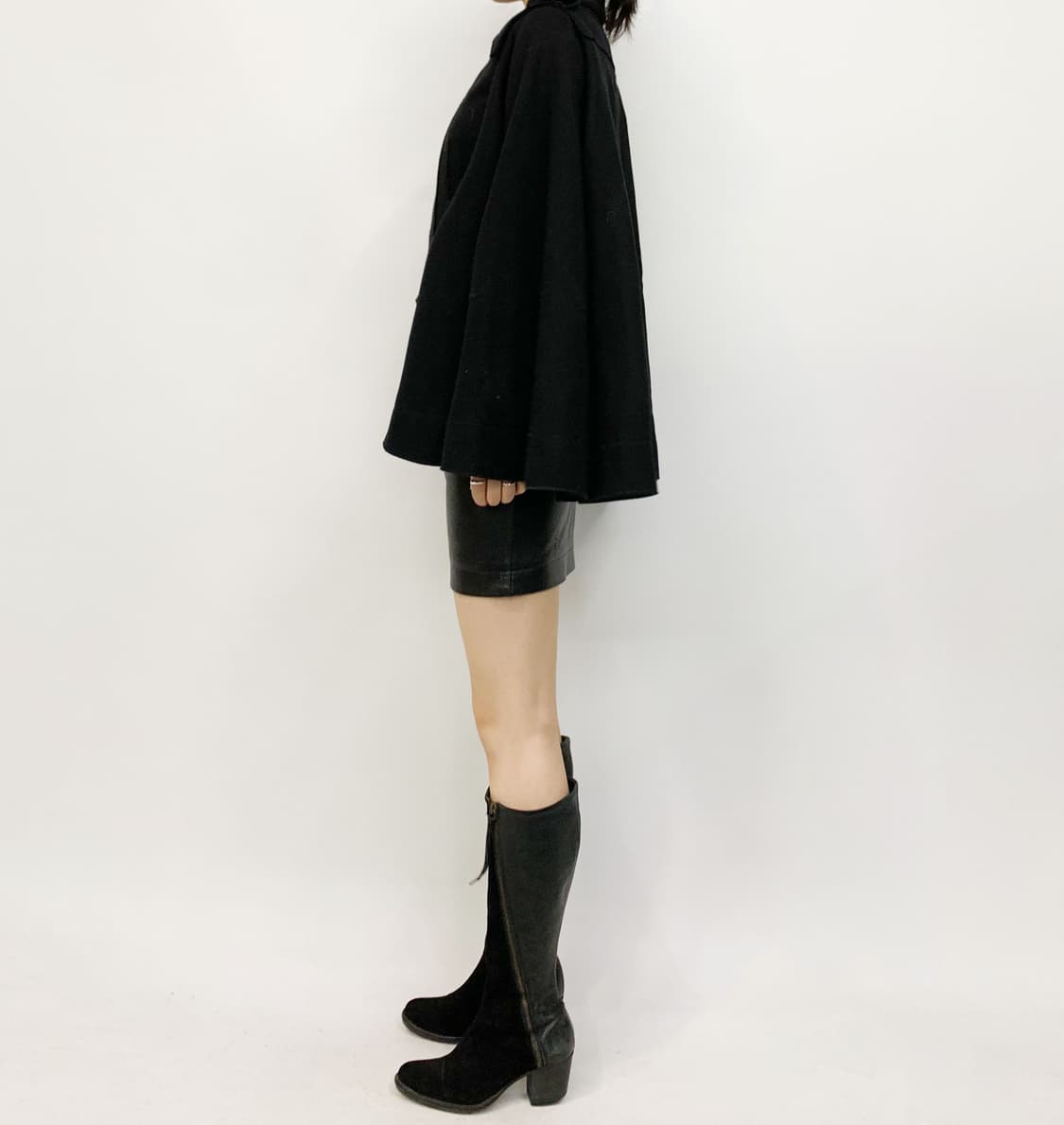 알렉산더 맥퀸 울 케이프 상품이미지3