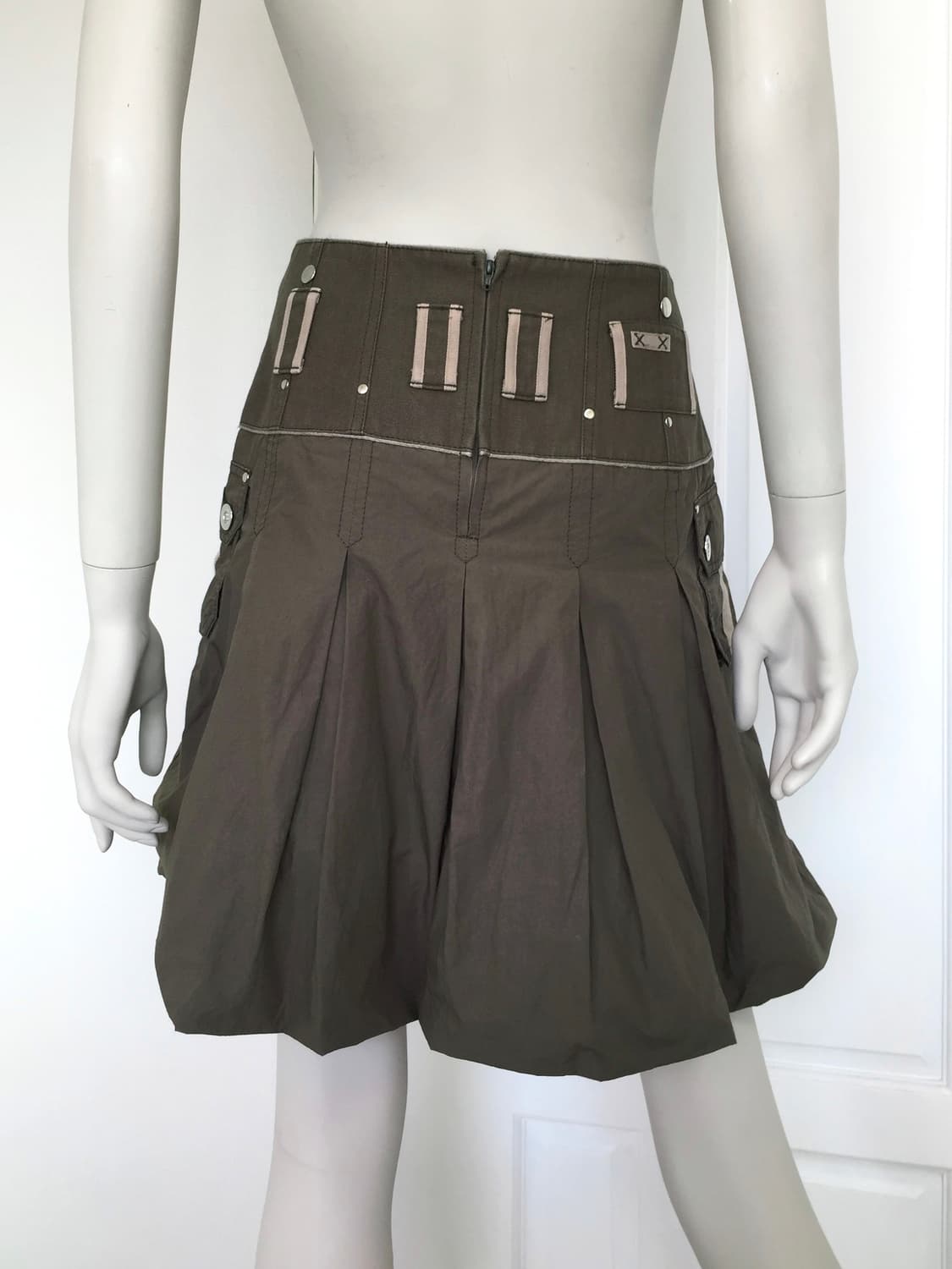 TO BE Chic  Double Button Balloon Skirt 상품이미지5