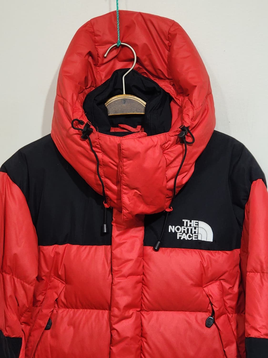 (90) 노스페이스 700 롱패딩 점퍼 검빨 거위털 구스다운 패딩코트  상품이미지2