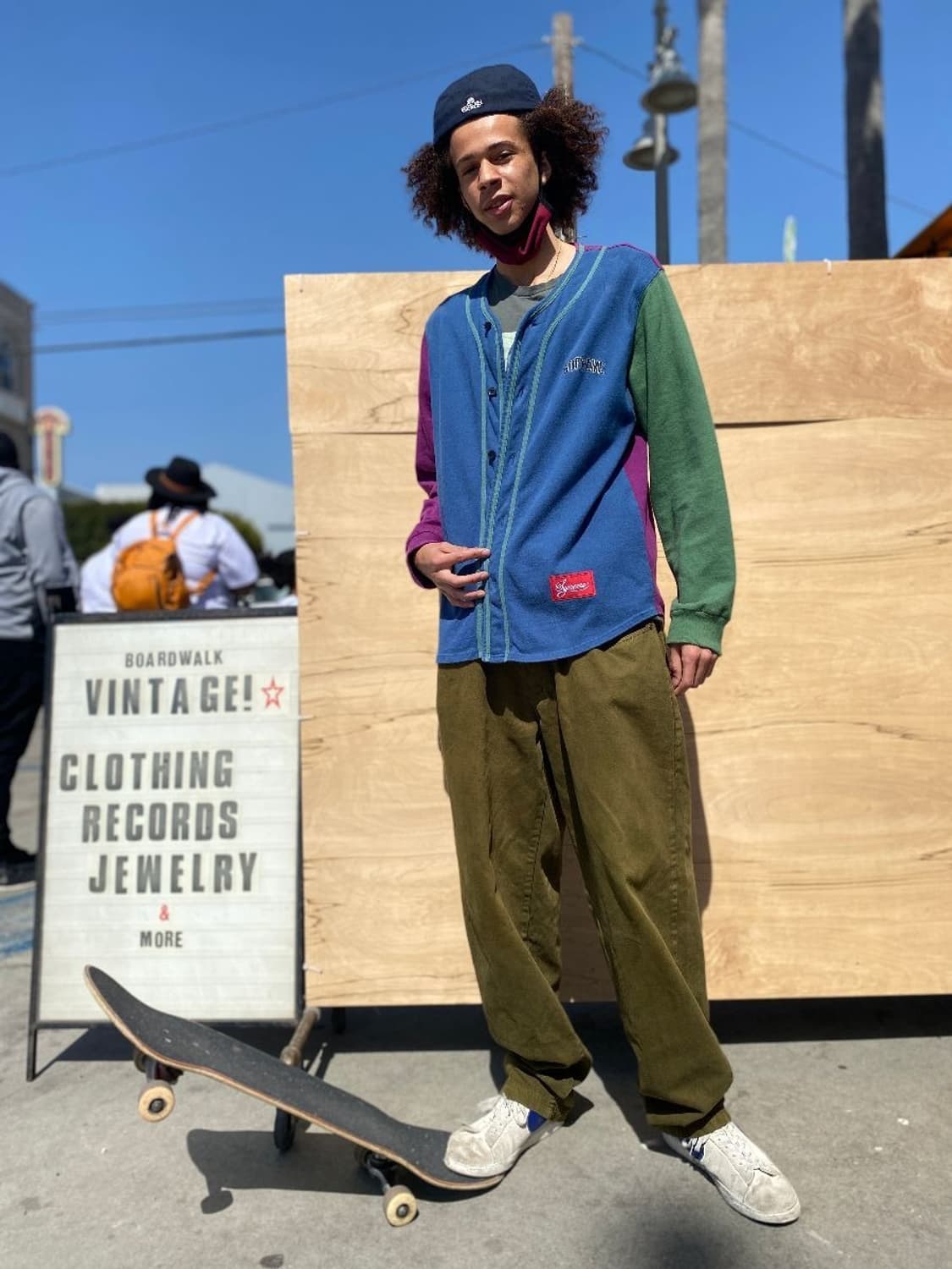 슈프림 Supreme Color Blocked Baseball Top 상품이미지3