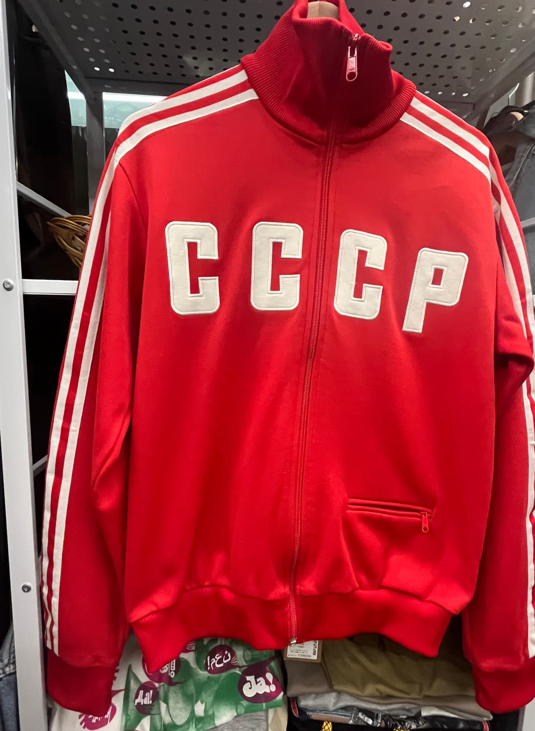 00s 아디다스 CCCP 레드 져지 트랙탑 상품이미지3