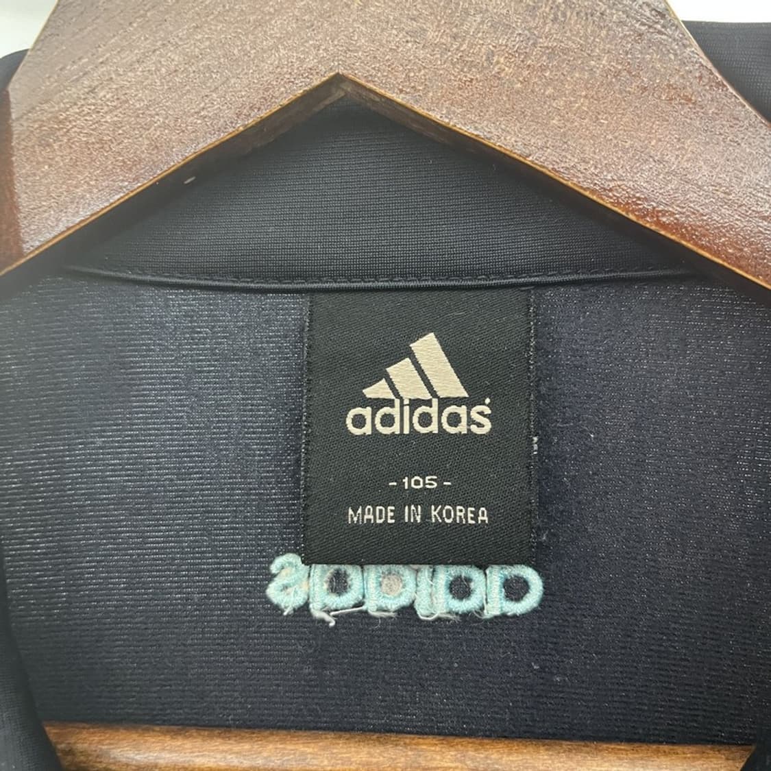 아디다스 레트로 Y2K 빈티지 스카이블루 져지 집업 105 C09733 상품이미지5