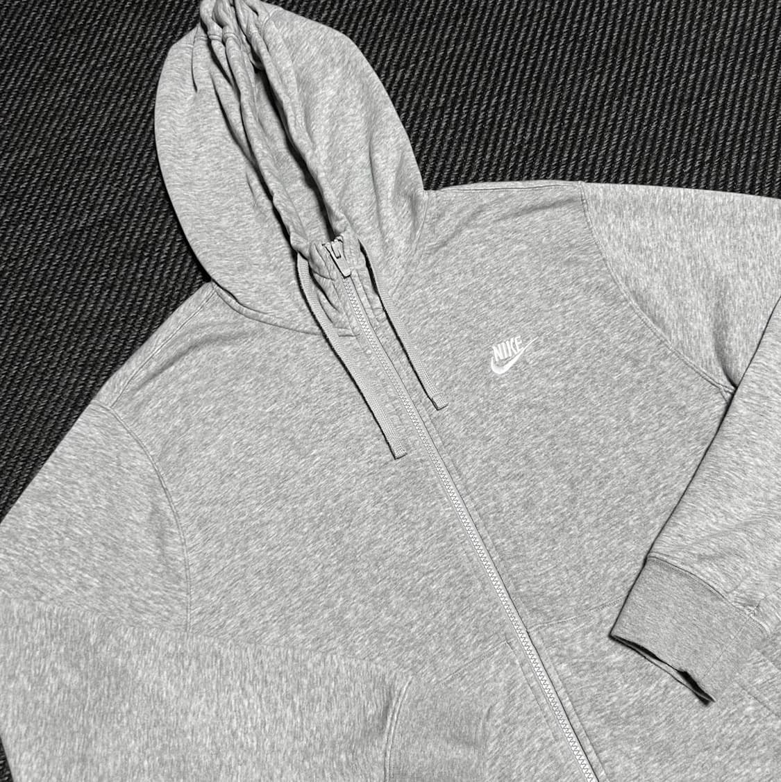[L] Nike 나이키 신형 그레이 후드집업 자켓 상품이미지2