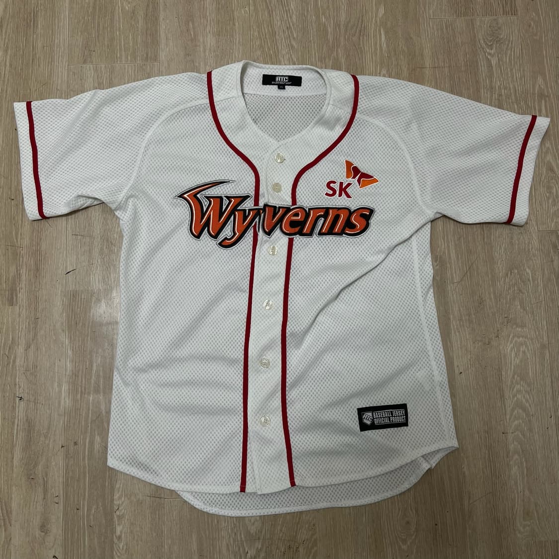 SK와이번스 야구 유니폼 져지 최정 마킹 M/95  상품이미지1