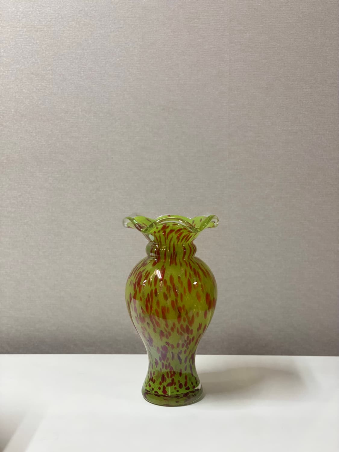 일본 유리공예 화병 앤틱 빈티지 상품이미지4