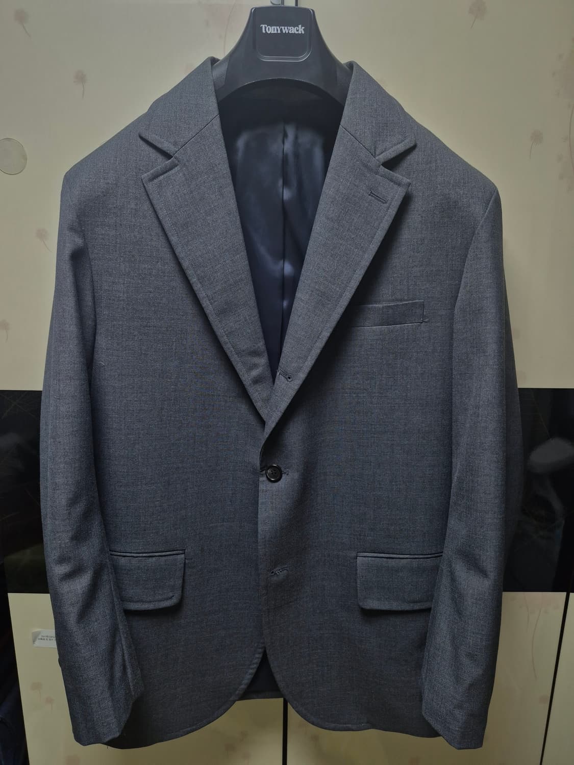 [3] 리넥츠 브라운오씨 울 색 컷 블레이저 그레이 상품이미지2