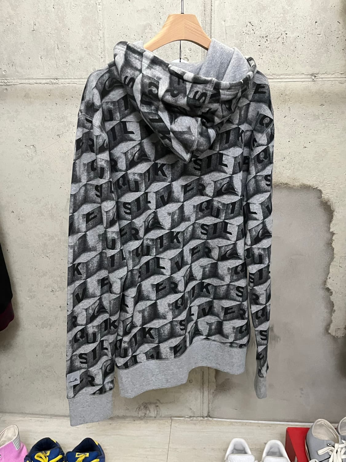 QUIK SILVER HOOD ZIP-UP (M) 상품이미지5