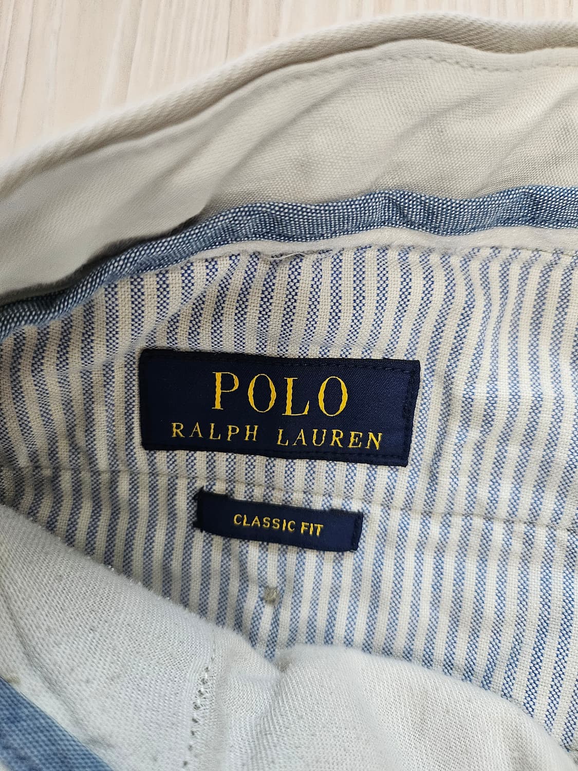 폴로 랄프로렌 베이지색 치노 면바지 상품이미지6