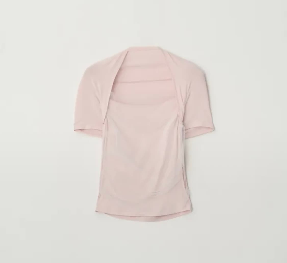 제니오 썸머 안느 볼레로 반팔티 (핑크) 상품이미지6