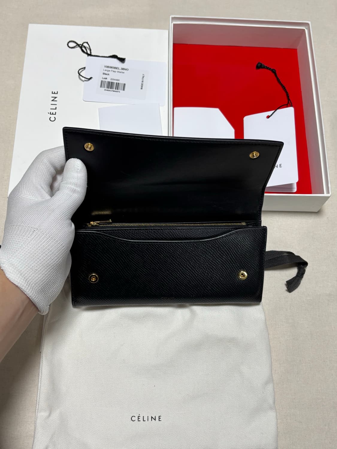[풀구성] 셀린느 플랩 장지갑  상품이미지5