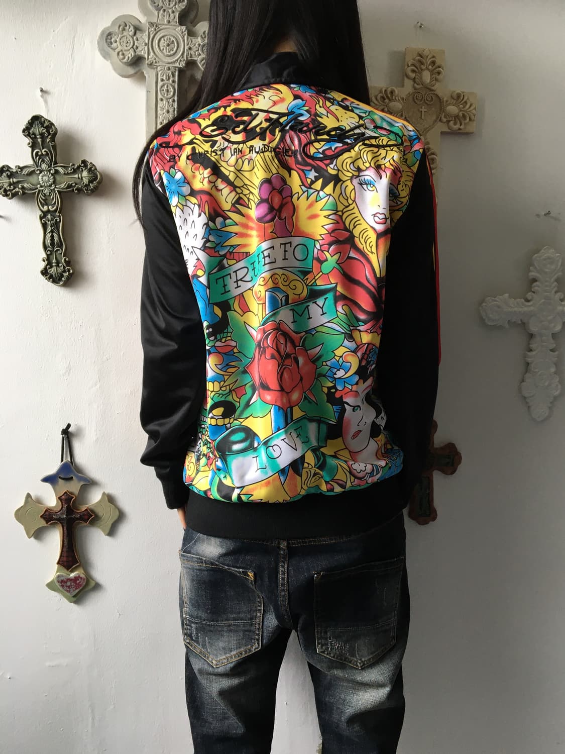 Ed hardy track zip up 상품이미지1