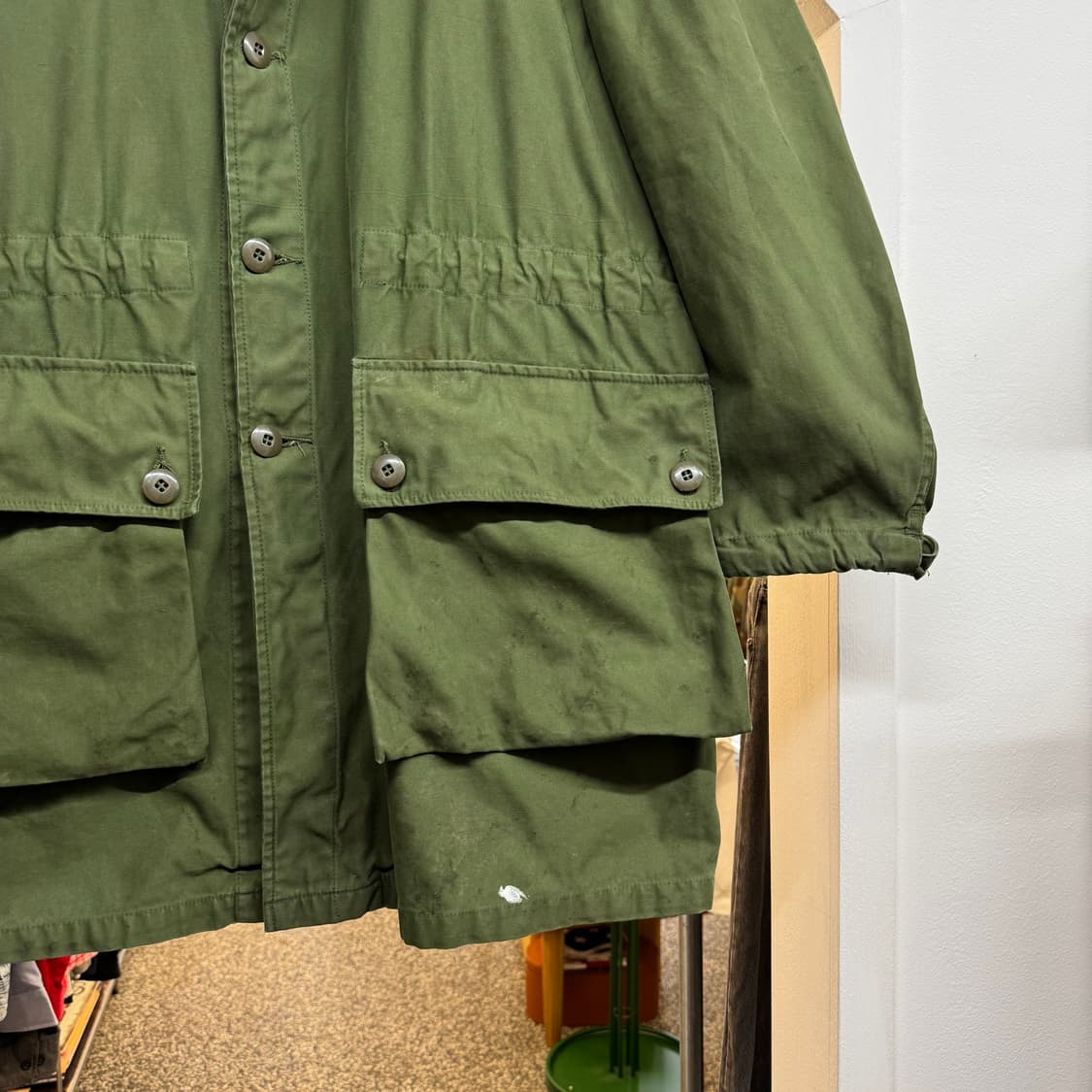 70s 빈티지 스웨덴 군 M59 필드 자켓 (XL)  상품이미지4