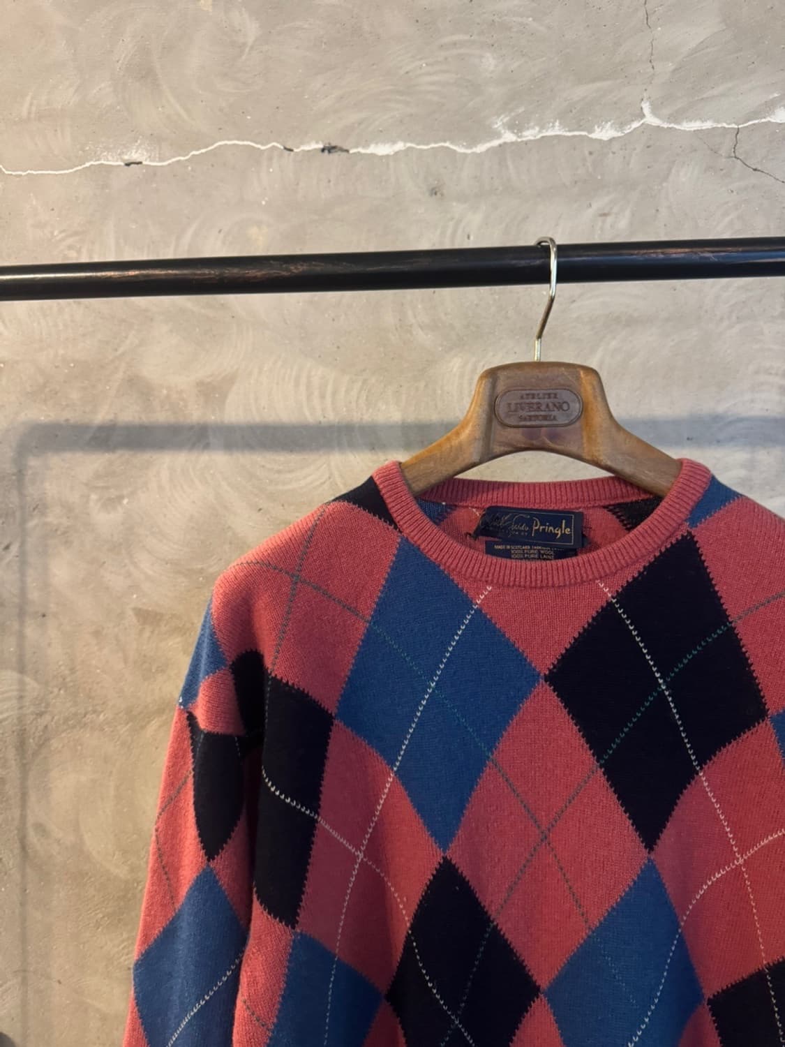 프링글 오브 스코틀랜드 아가일 니트 105 상품이미지2