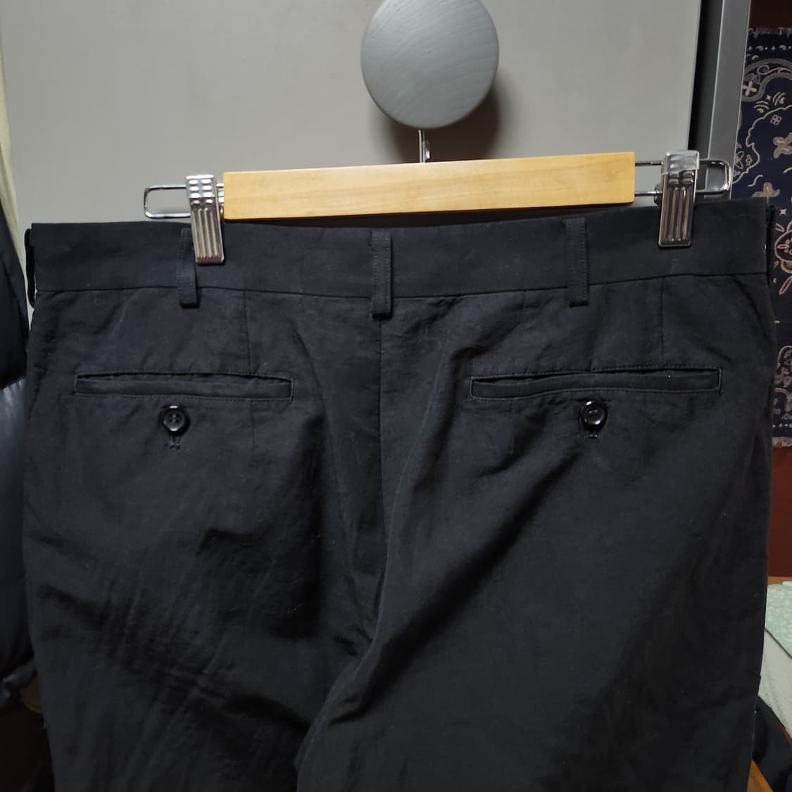 꼼데가르송 옴므 블랙  트라우저 상품이미지7