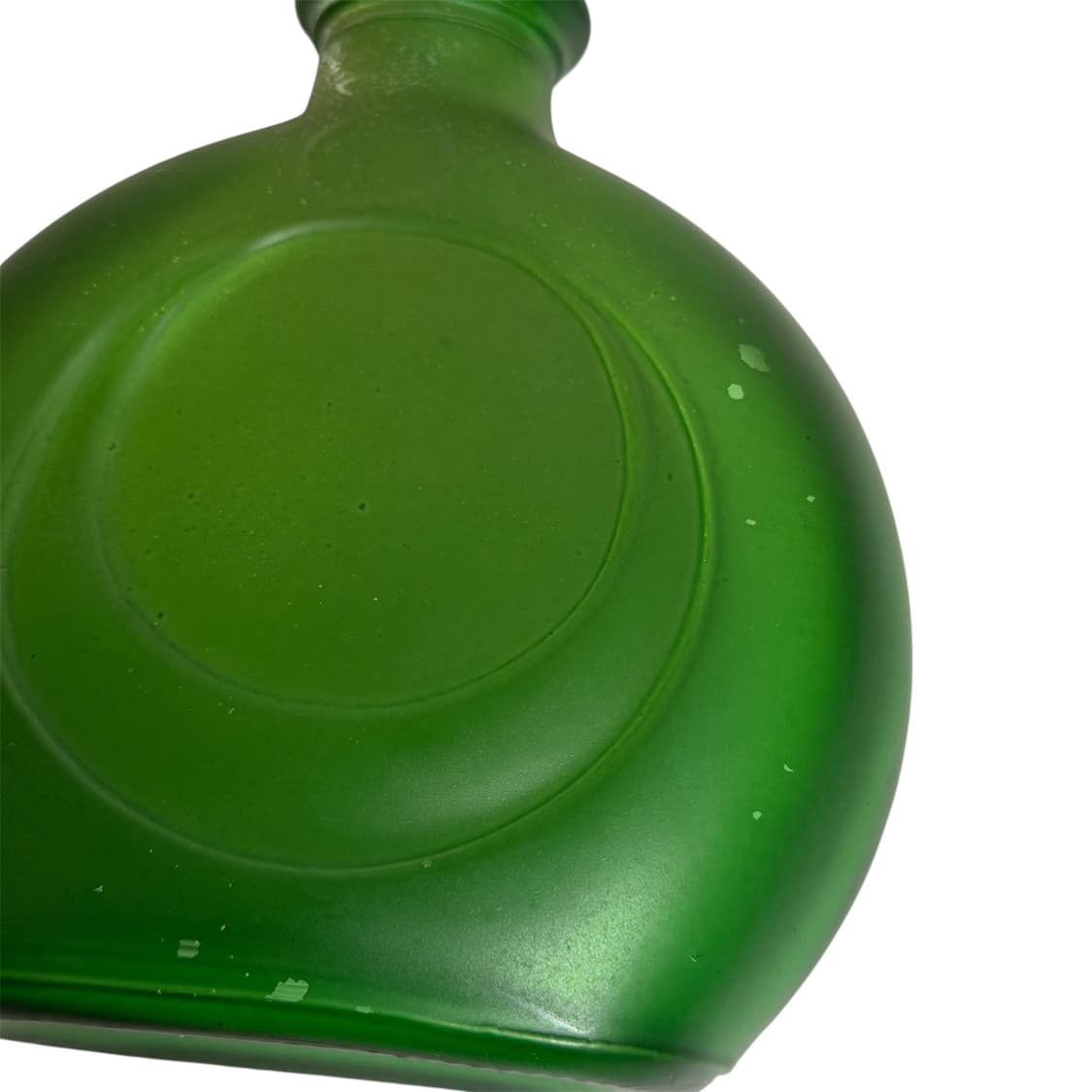 80s 프로스트 그린 글라스 보틀오브제 상품이미지6