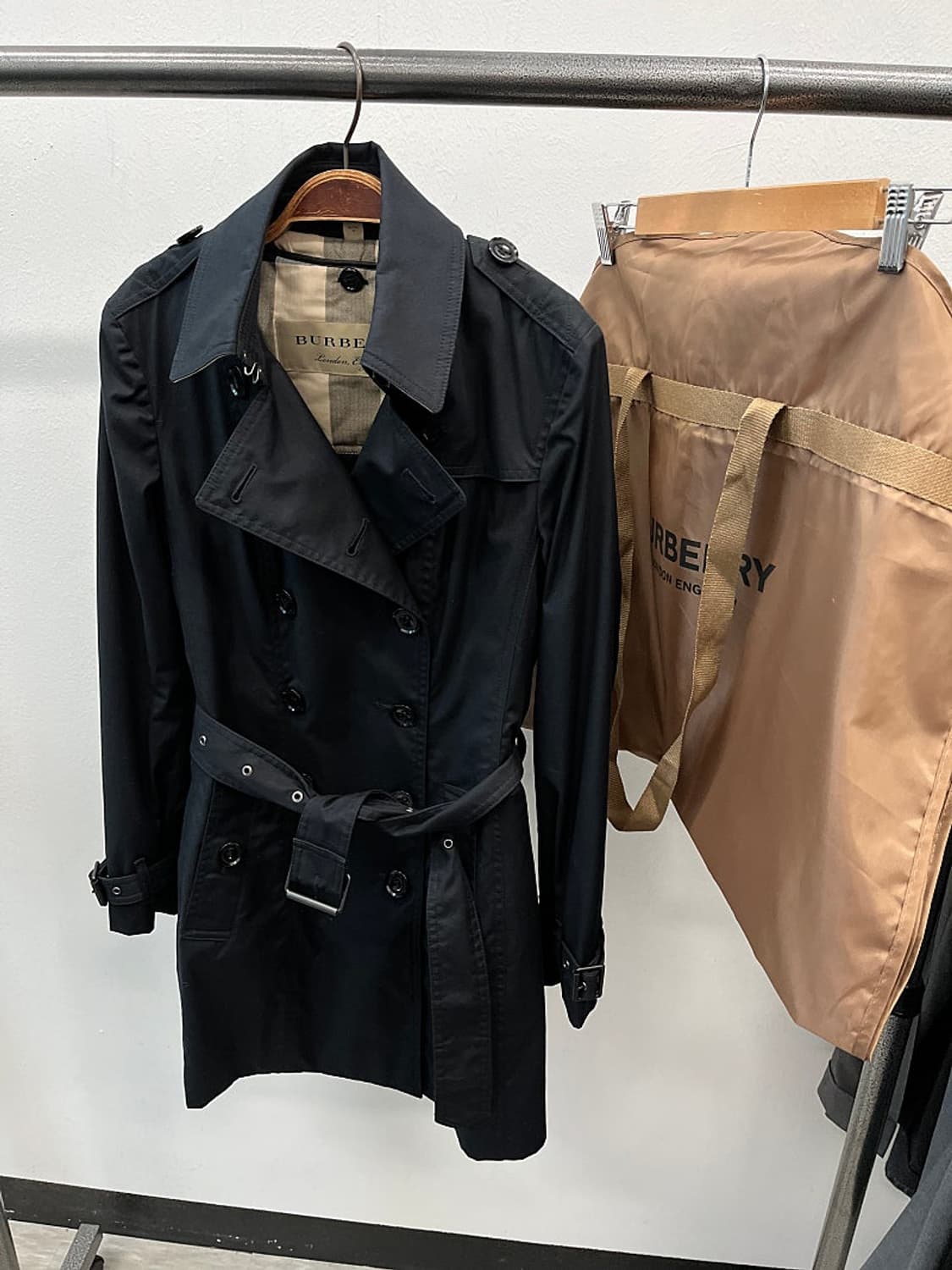 여) 버버리 누빔내피 트렌치코트  상품이미지1