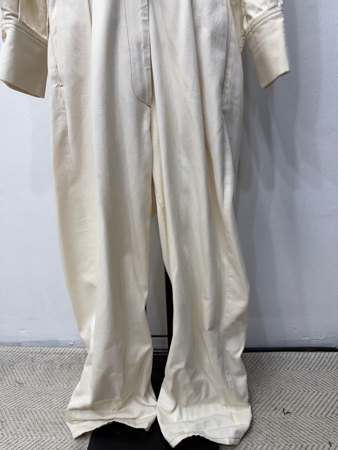 정춤) 11AM 일레븐아이엠 셔츠형 점프수트 S 상품이미지4