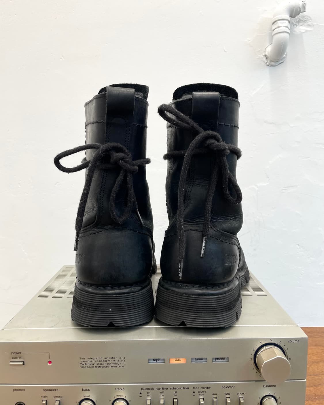 [245] 뉴락 레더 부츠 상품이미지4