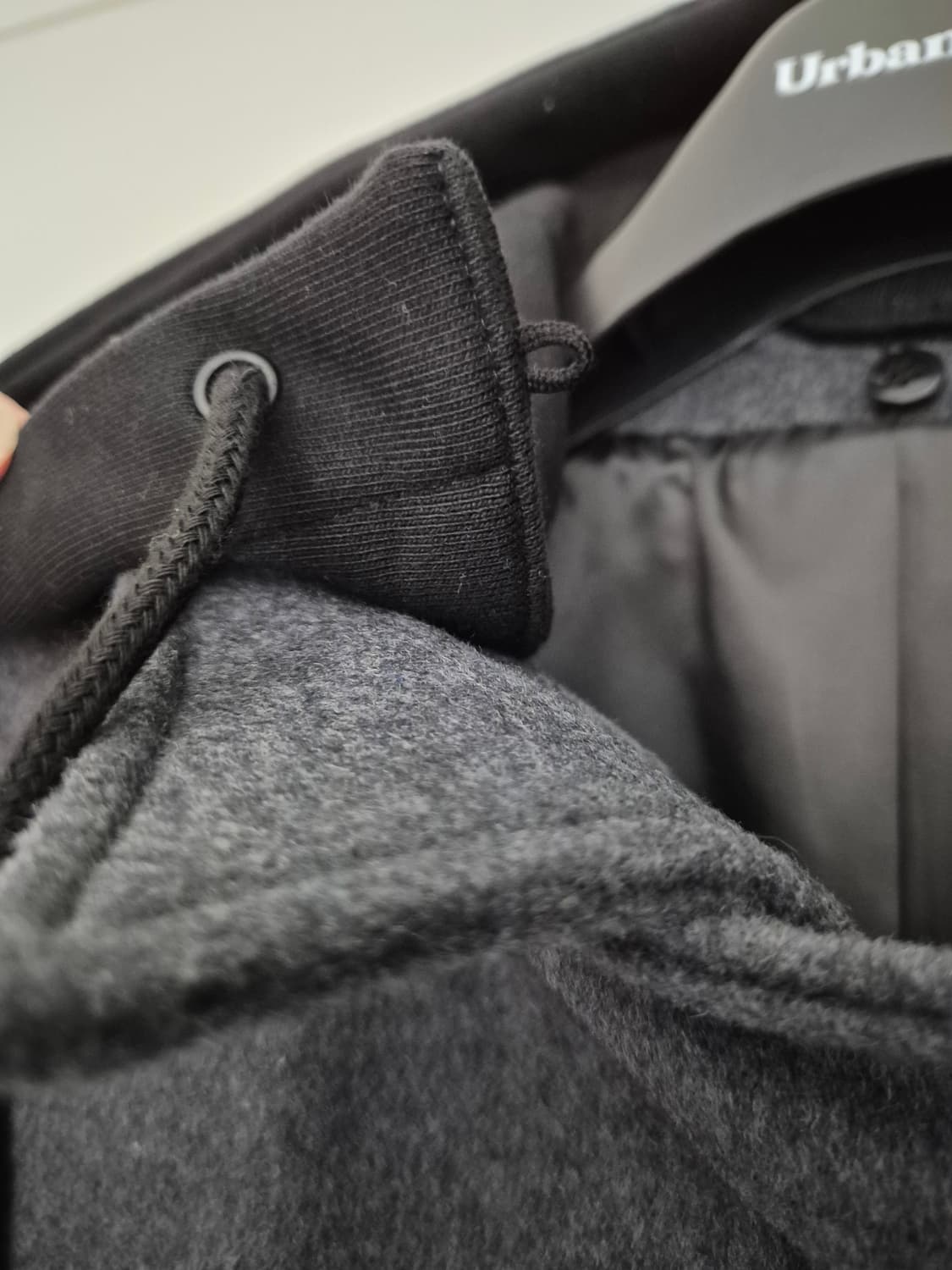 WOOALONG.우알롱.후드롱코트 상품이미지8