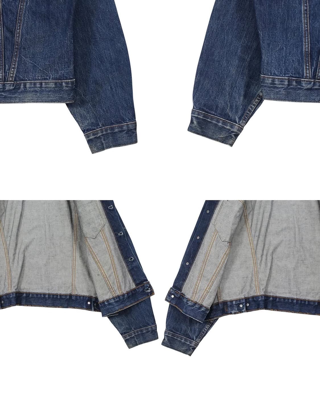 1960s USA 리바이스 70505 데님 자켓 빅E 빈티지 미국제 상품이미지9