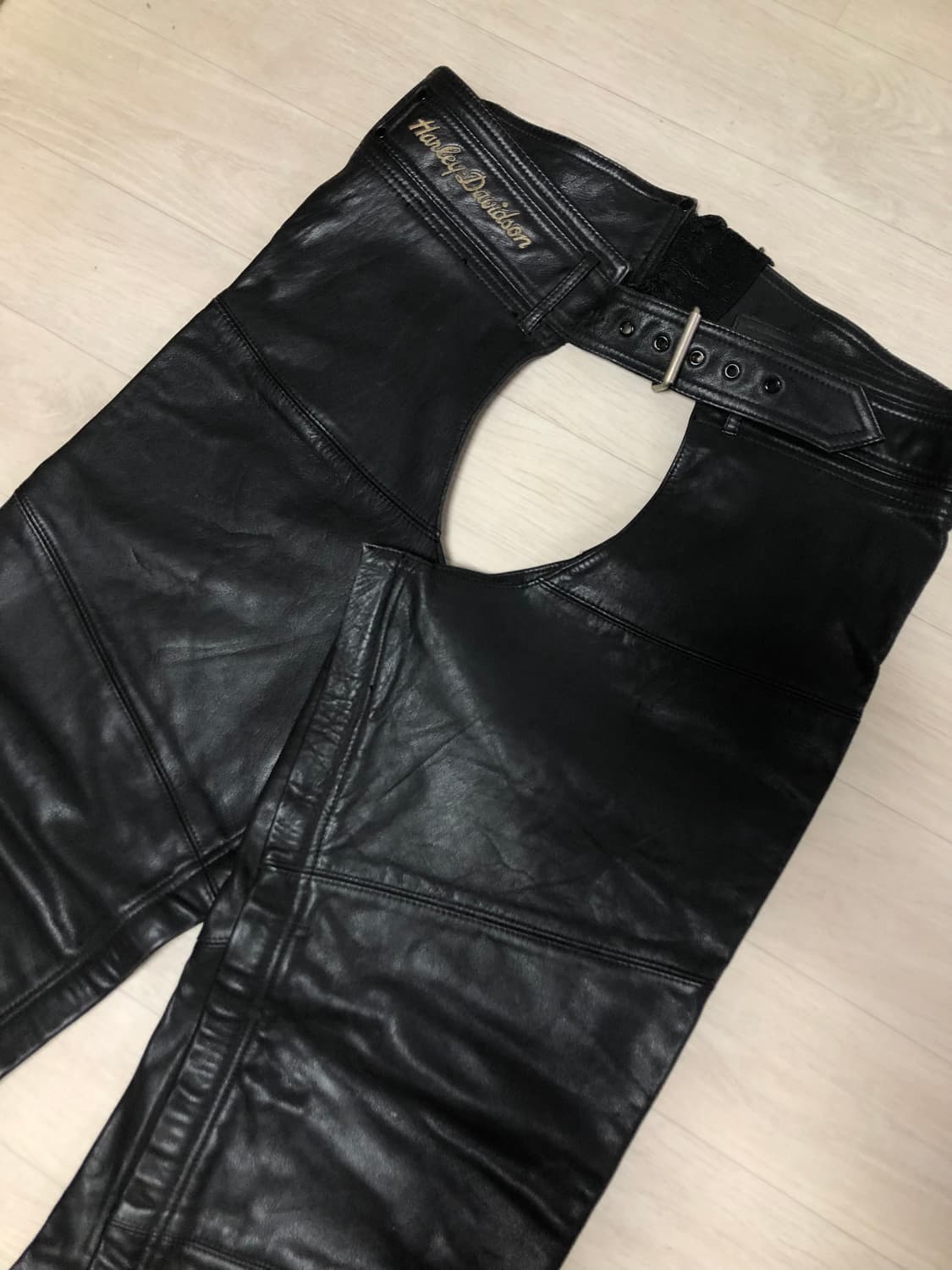 할리데이비슨 남성 가죽 챕스 팬츠 상품이미지1