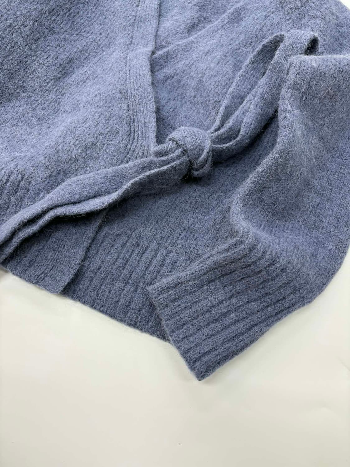 [S] 코스 랩 니트 알파카 울 가디건 상품이미지8