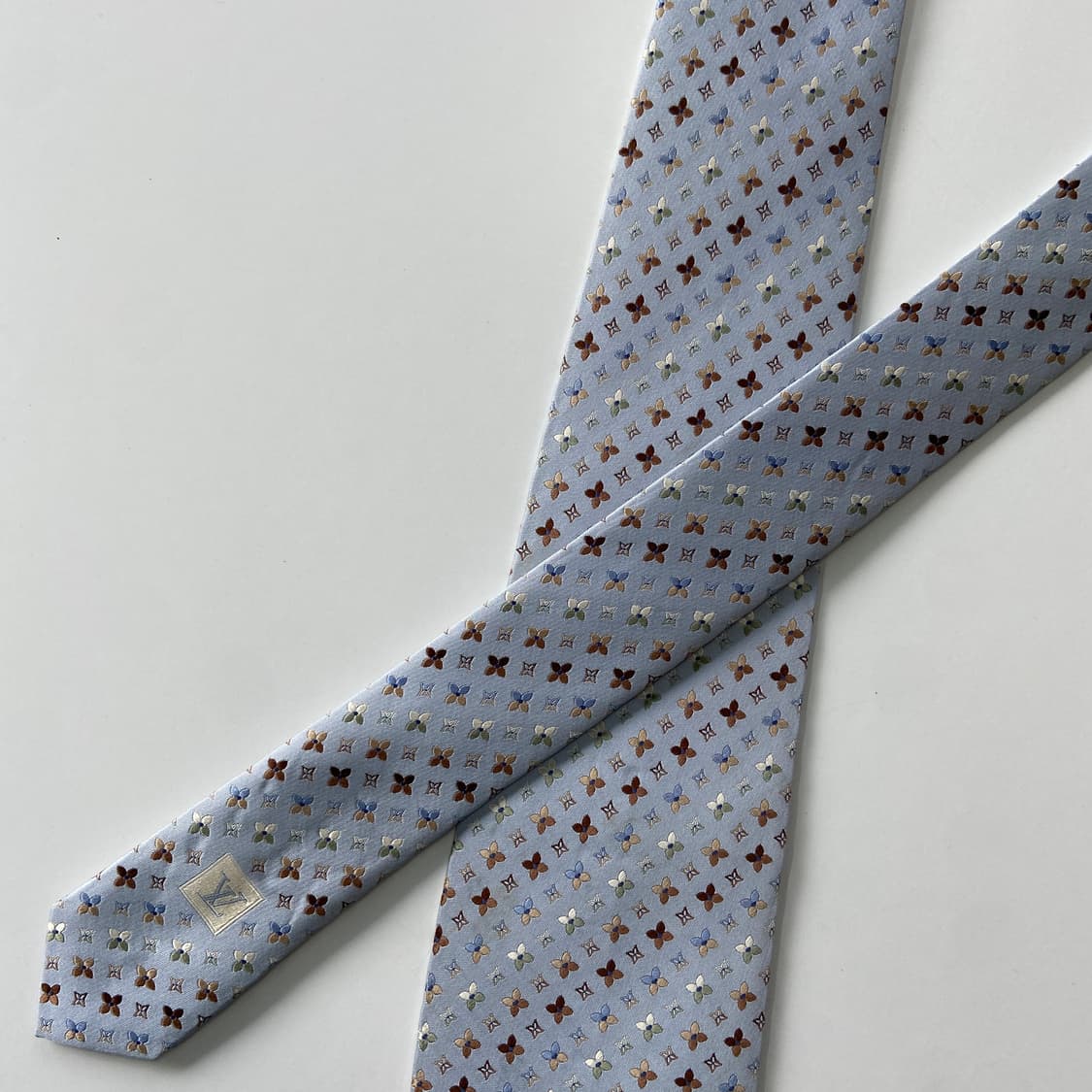 루이비통 (LOUIS VUITTON) 모노그램 명품 정품 넥타이 상품이미지4
