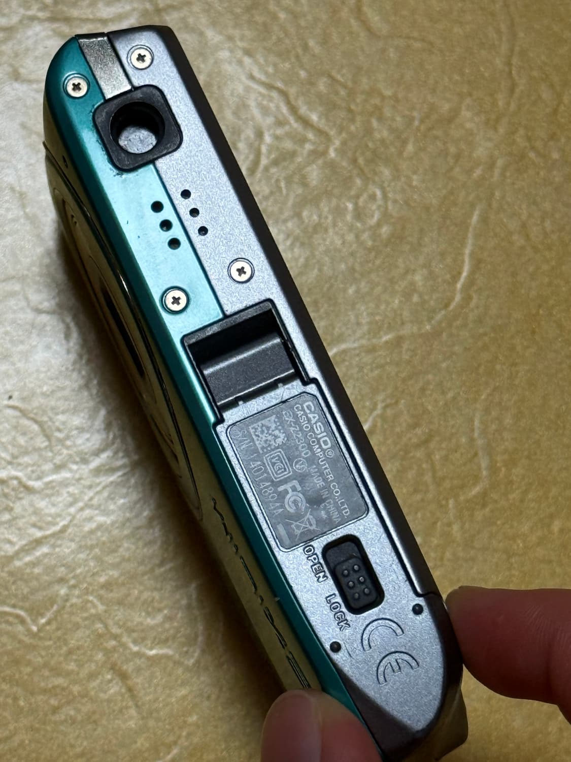 카시오 엑슬림 z2300 민트 상품이미지4