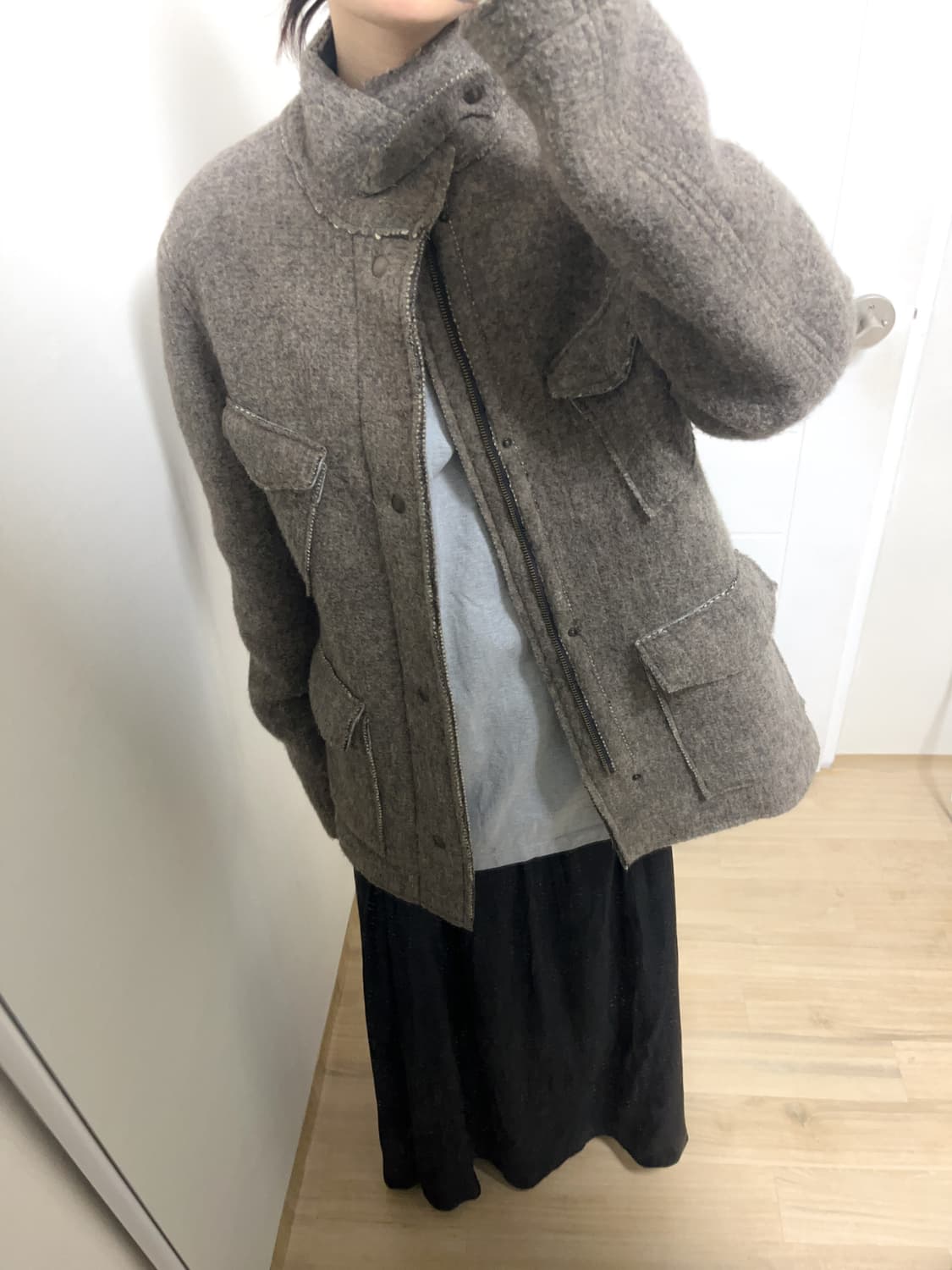 빈티지 하프코트 상품이미지2