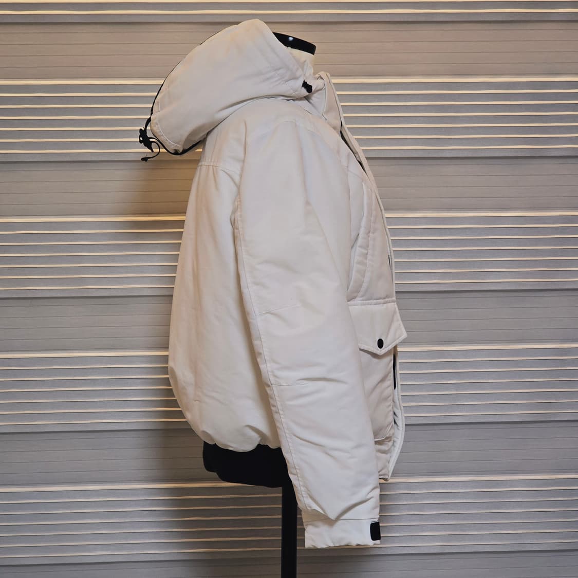 《새상품》빈폴 화이트 덕다운 패딩 (남녀공용) 상품이미지4