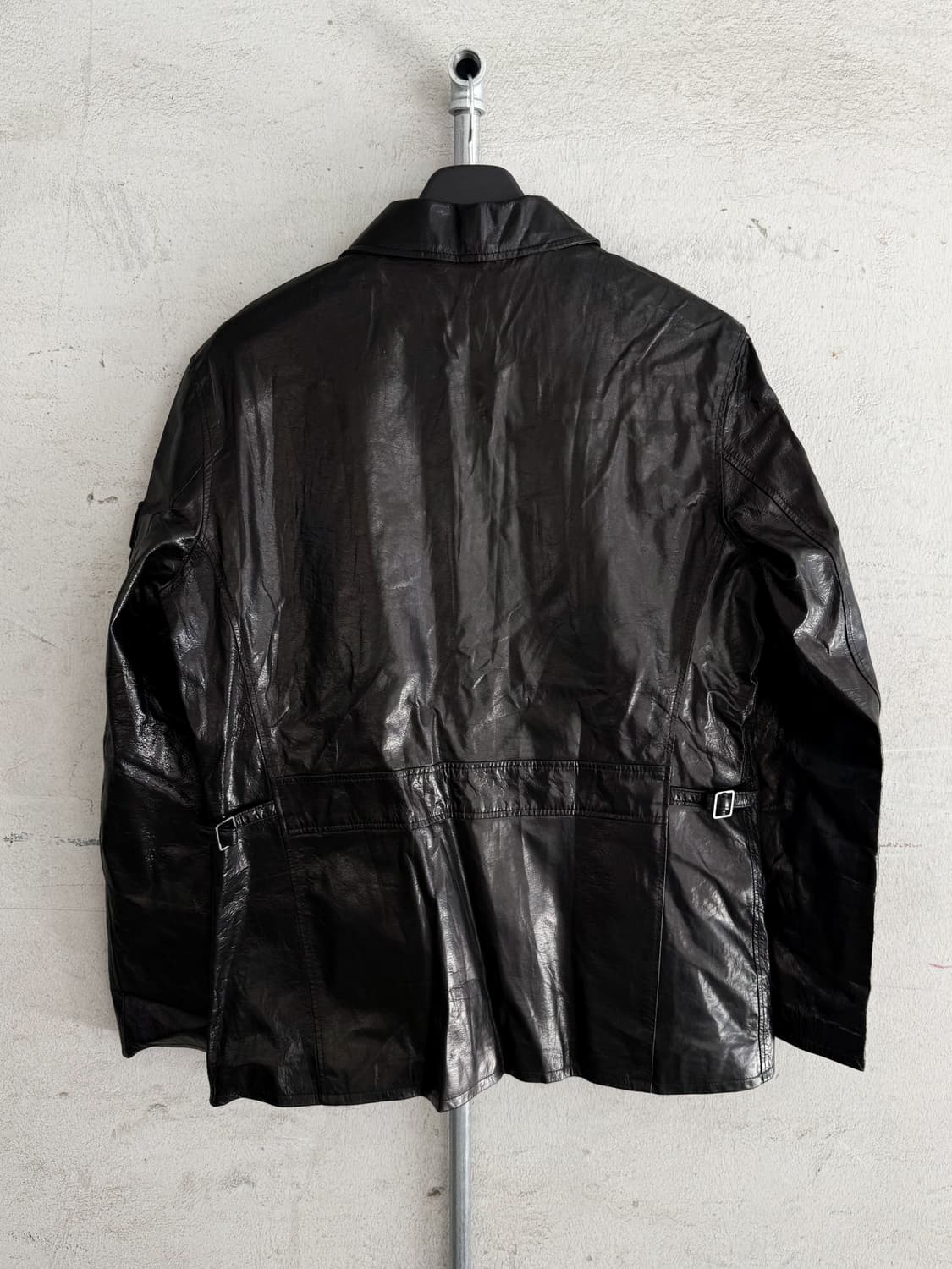 Guess Genuine Leather Zip-Up Jacket 상품이미지2