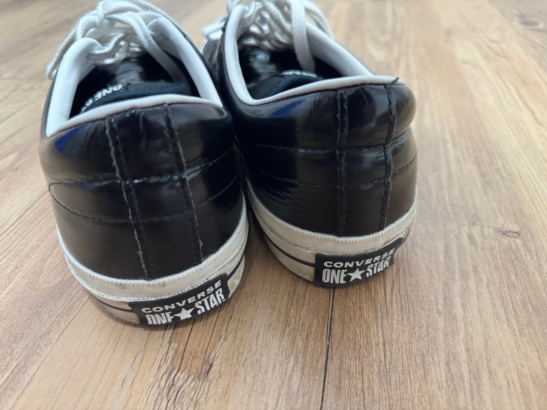 컨버스 올스타 원스타 레더 로우 블랙 280 상품이미지4