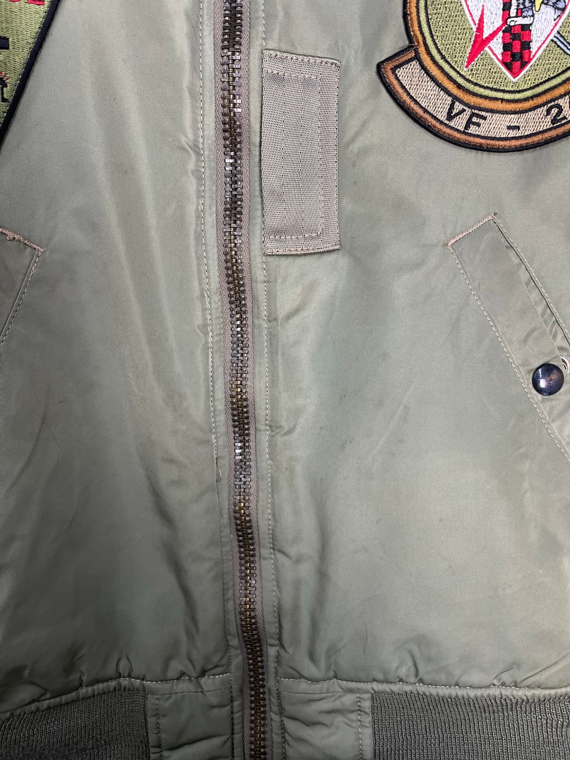 US에어포스 빈티지 MA-1 항공점퍼 H2344 상품이미지7