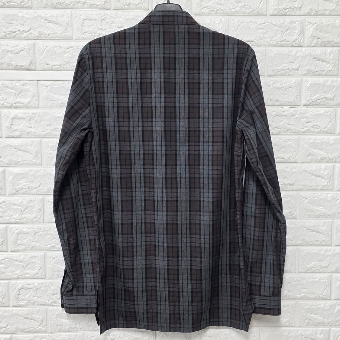 택포) 크리스반아쉐  체크 셔츠  상품이미지4