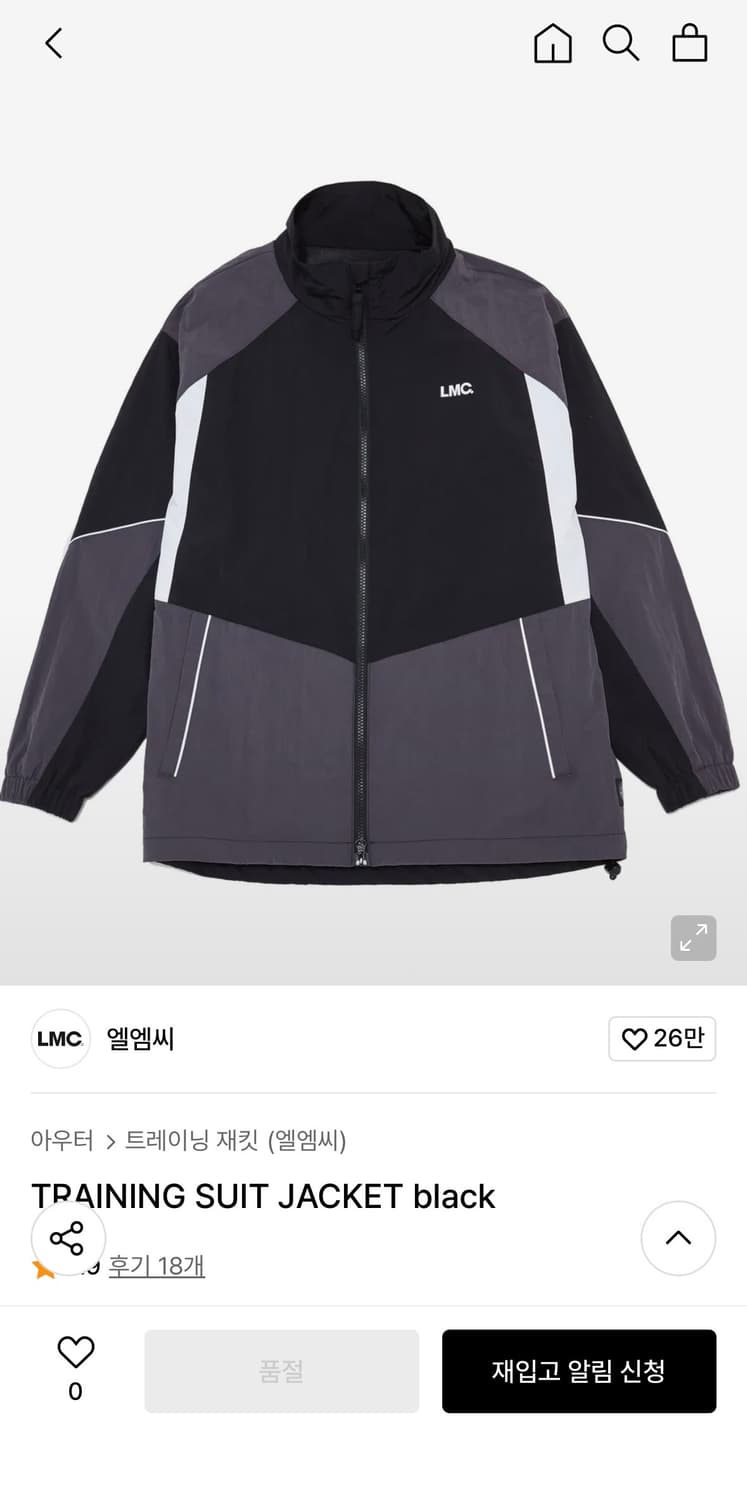 LMC 트레이닝 수트 재킷 상품이미지9