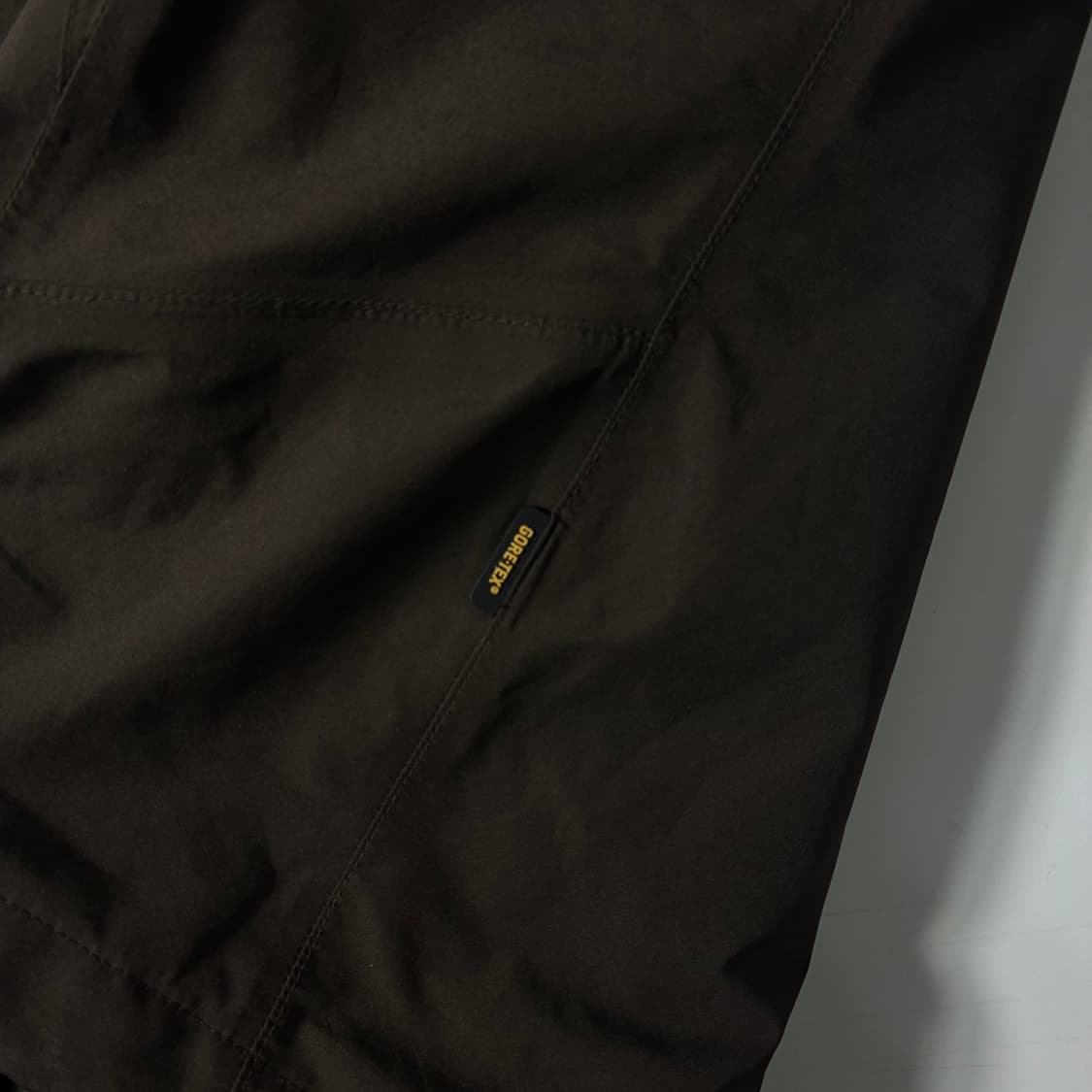 Montbell  몽벨 시그니처로고 다크브라운 고어텍스 자켓  상품이미지5